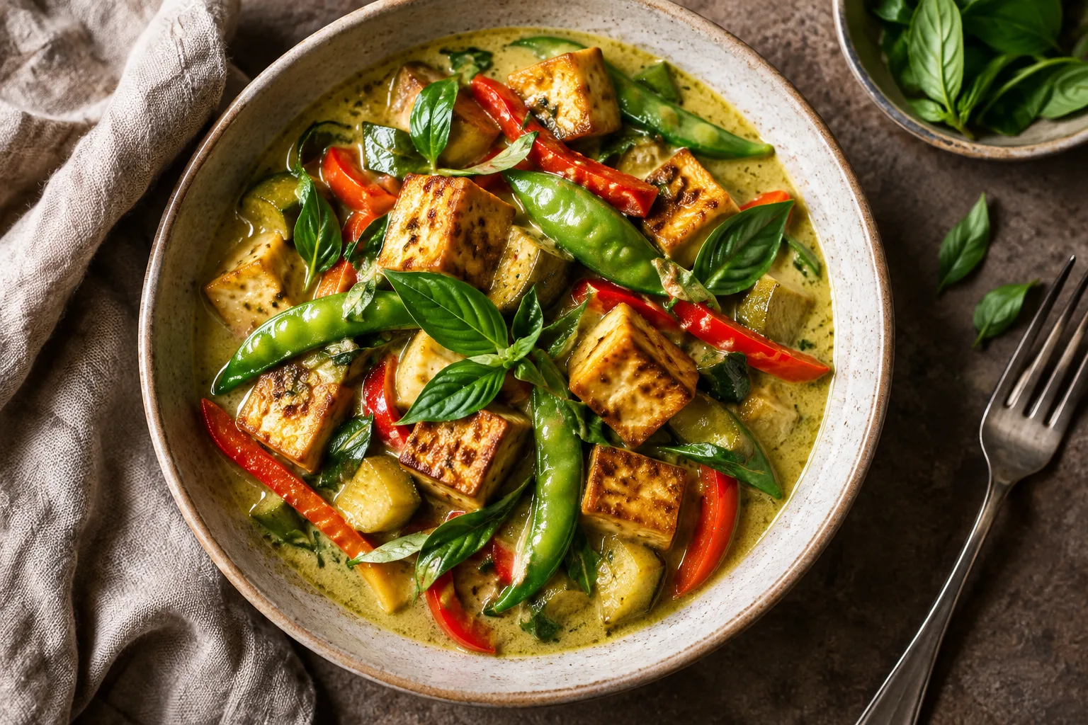 Thai Green Curry with Tofu