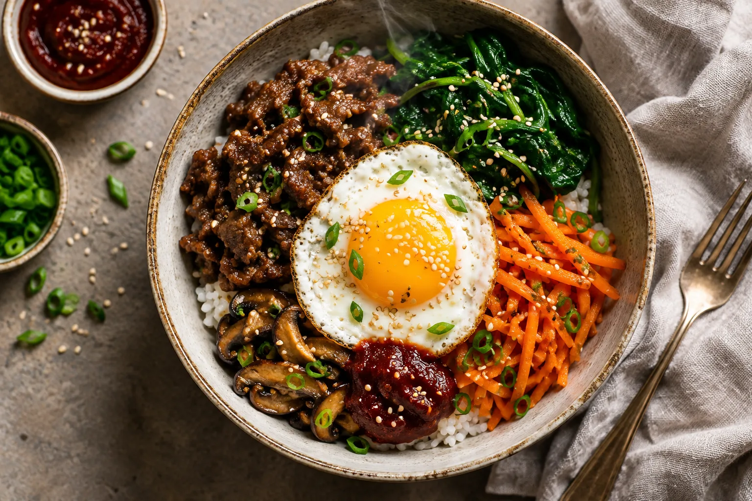 Bibimbap Rice Bowls