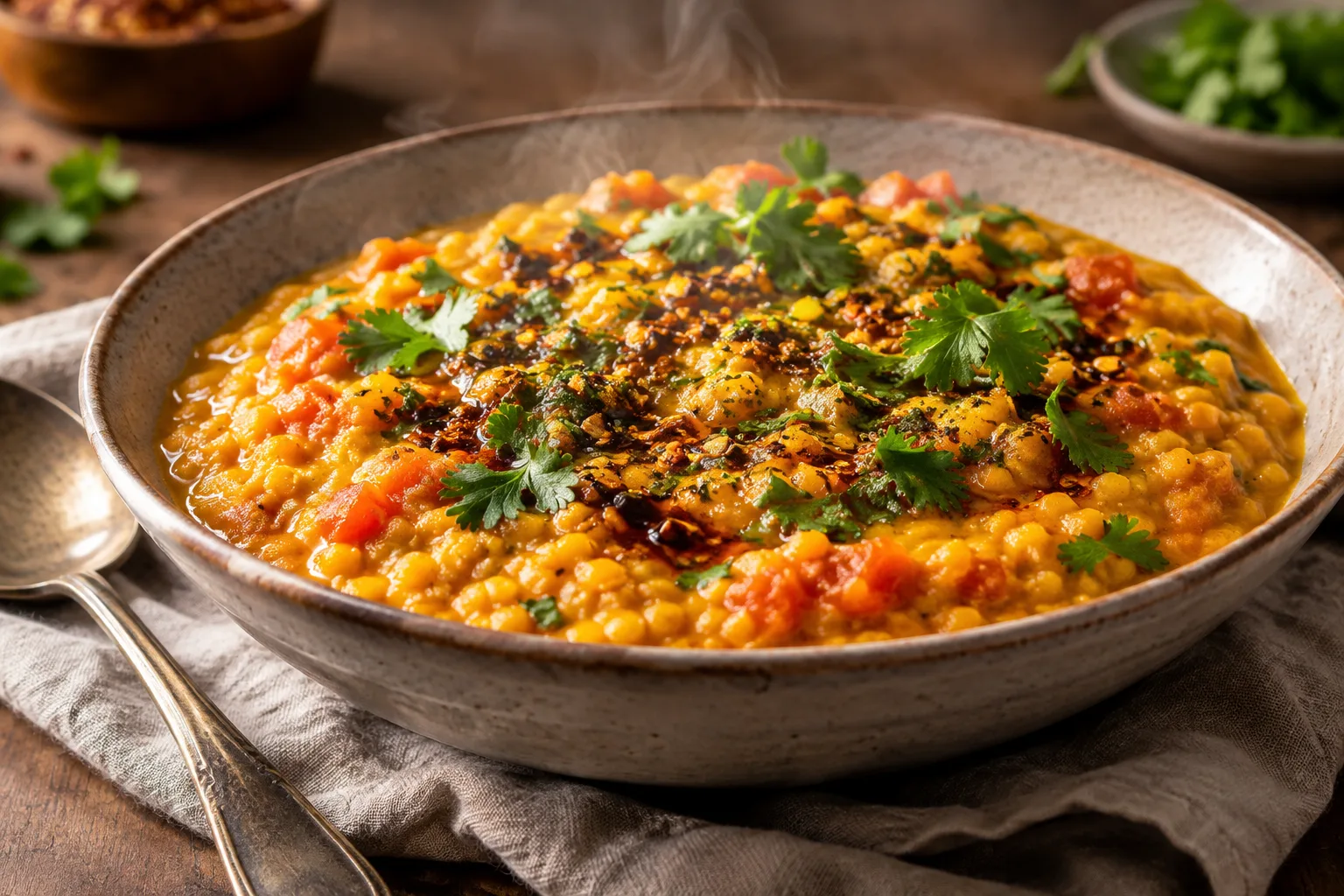 Coconut Red Lentil Dal