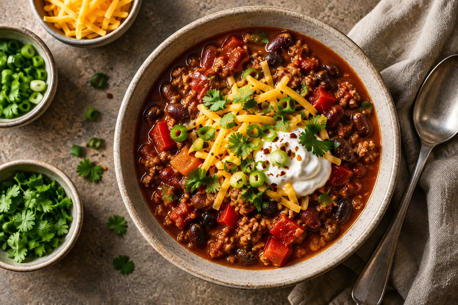 Hearty Turkey Chili